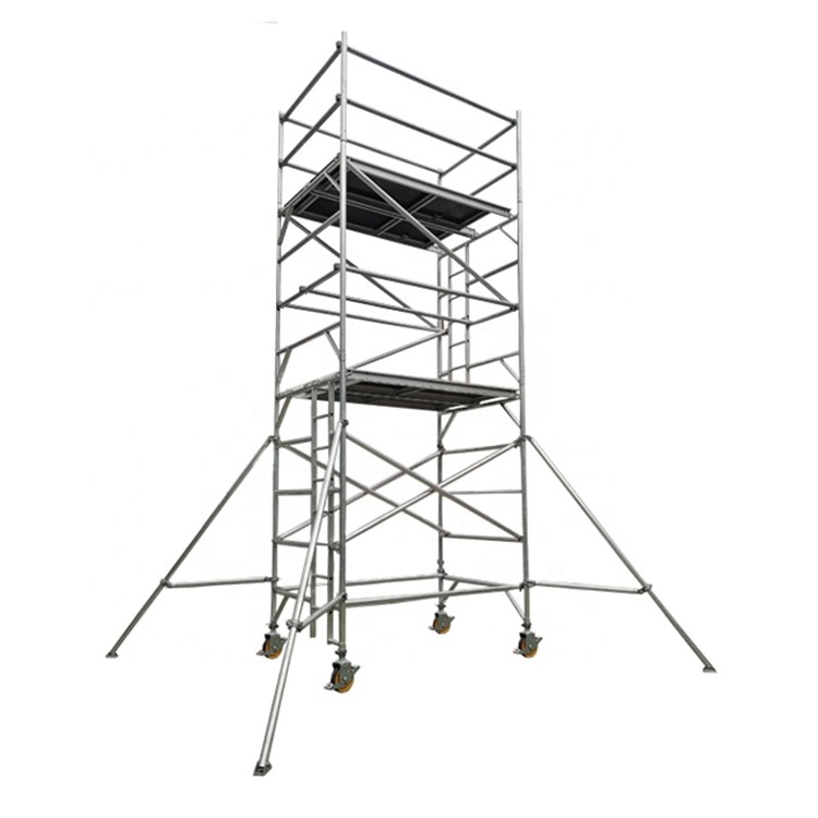 China manufacturer aluminum scaffold tube diameter swing stage scaffold tower