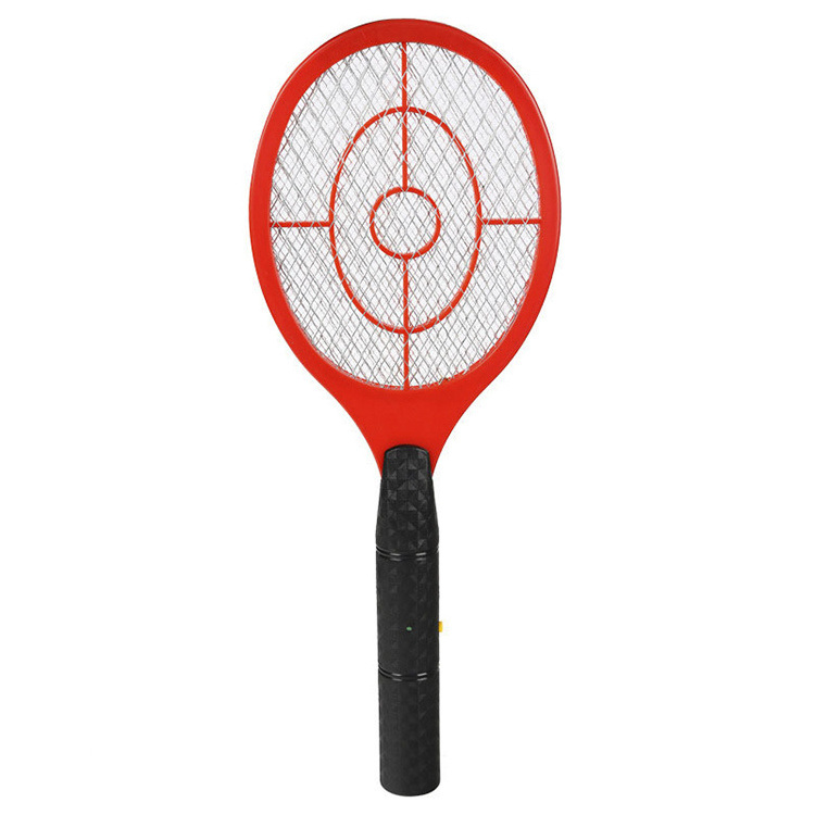 Custom Popular Plastic Battery Rechargeable Electric Fly Swatter Mosquito Trap Swatter killer Racket