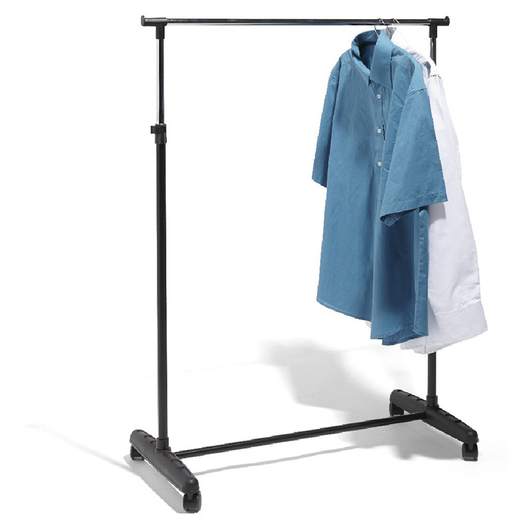 K & B household Adjustable Extendable Clothes Drying Racks & Rails With Wheels