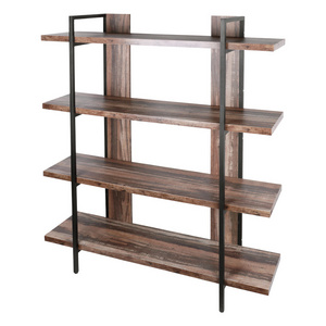 K&B modern MDF metal shelves storage racks house storage rack shelf organizer for bedroom