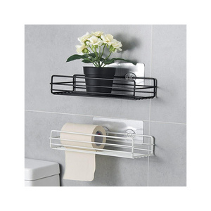 K&B Corner Shelf In the Bathroom Tripod Adhesive Kitchen Racks Wall Mounted Shelf Organizer No Drilling Storage