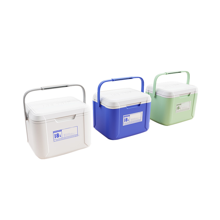 Excellent Insulation Properties KBKS 18L Picnic Camping Plastic Hard Cooler Box Ice Chest