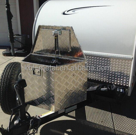 Aluminum Trailer Truck Pickup Tool Box Underbody Underbed Tongue Tool Box UTE Truck Storage Toolbox