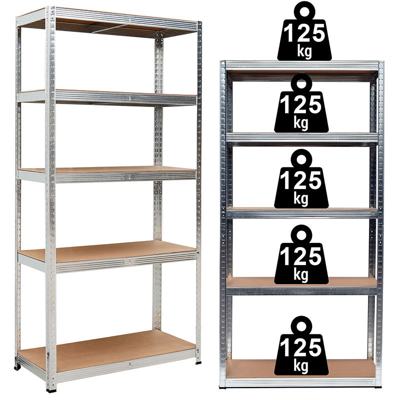 Multi-Layer Household Storage Racks Supermarket Display Racks Wall Storage Landing Angles Iron Steel Balconies Warehouse Storage