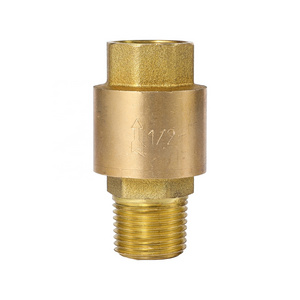 Zhejiang kaibeili 1PCS 1/2" DN15 Brass Copper Horizontal Type Female Thread Swing Check Valve price