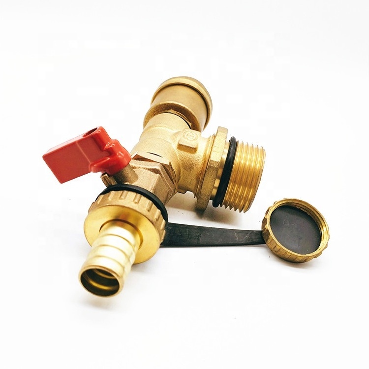 Water Heater Floor Pressure Reducing Brass Air Vent Valve For Underfloor Heating