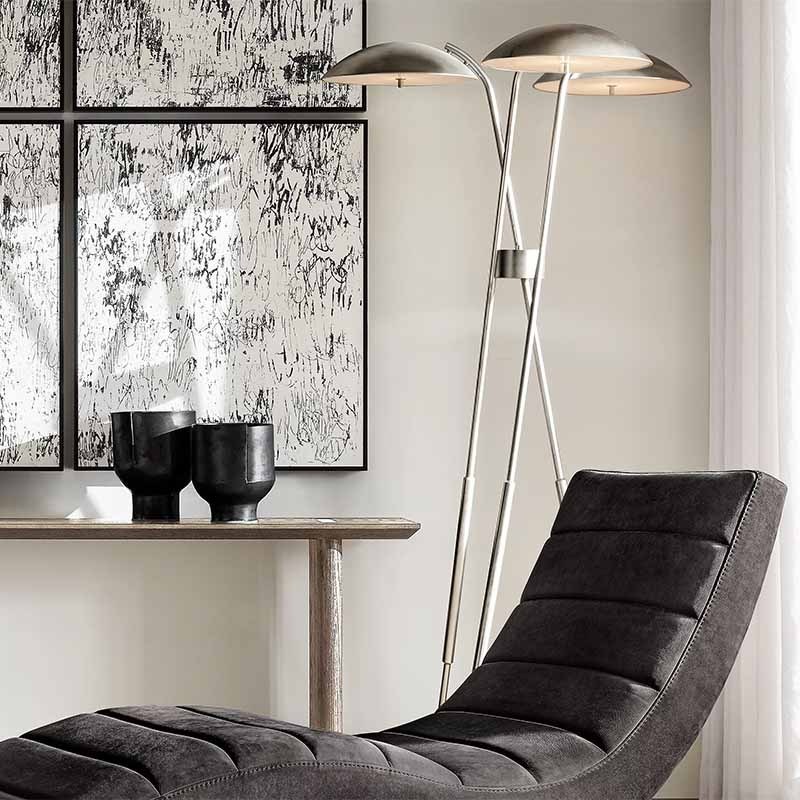 Nordic Modern Classic Steel Standing Lamp Exquisite Design Luxury Living Room Bedroom Acrylic  Custom Floor Lamp