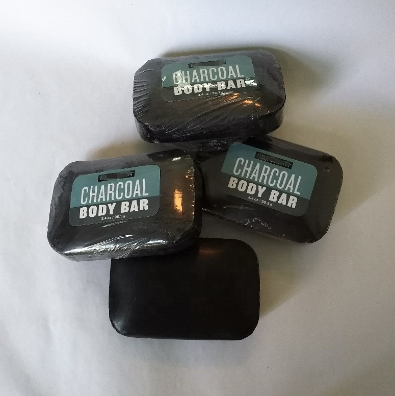 Top Quality Black Tourmaline Activated Bamboo Charcoal Soap