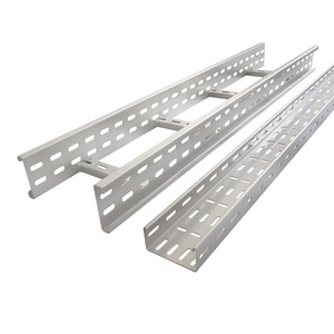 Outdoor Cable Tray Slotted Ladder Type Cable Tray in Galvanized Electrical Tray