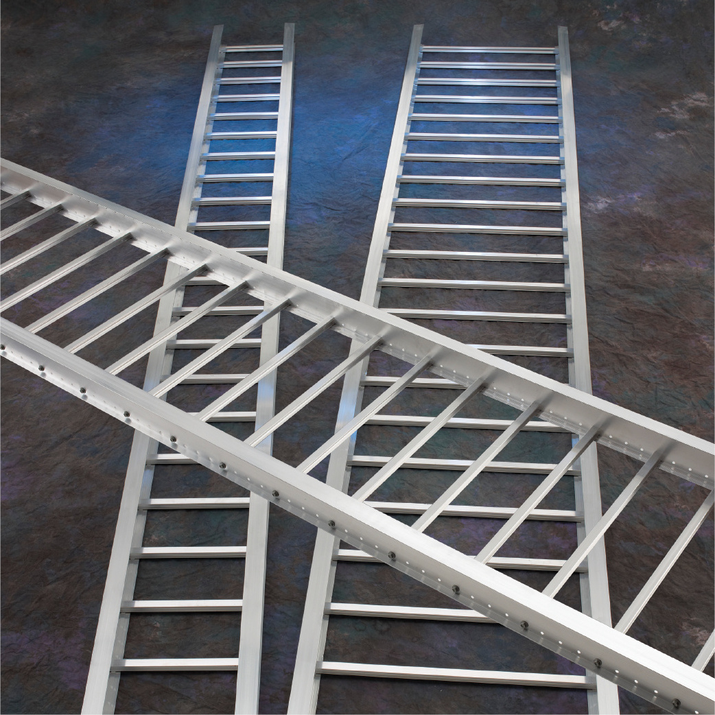 Outdoor Cable Tray Slotted Ladder Type Cable Tray in Galvanized Electrical Tray