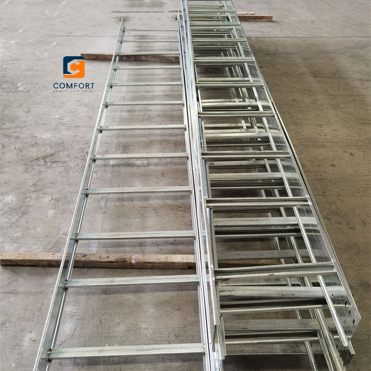 Reasonable Price Heavy Duty Ventilated Cable Ladder Steel Cable Tray Supporting For Industrial