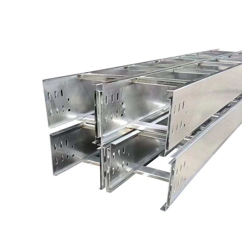 Reasonable Price Heavy Duty Ventilated Cable Ladder Steel Cable Tray Supporting For Industrial