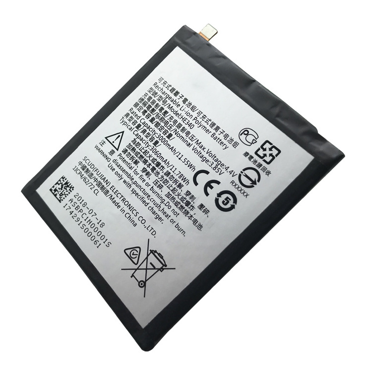 Cell mobile phone battery for Nokia 7 batteries HE340 Li-ion battery