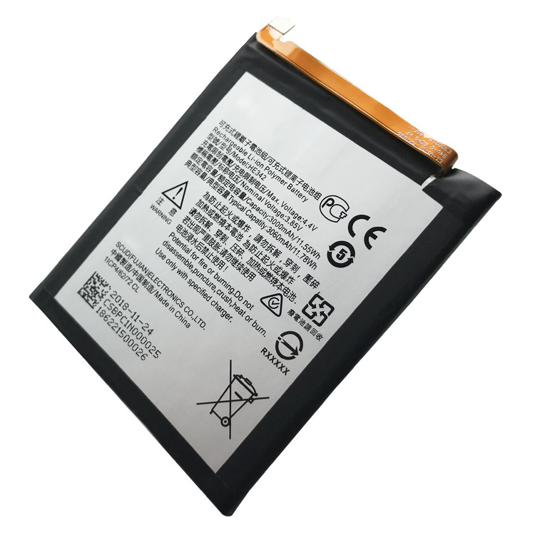 HE342 Cell mobile phone battery for Nokia 5.1 6.1 PLUS 7.1 X6 TA-1103 TA-1085 TA-1095 TA-1096 TA-1batteries HE342 Li-ion battery