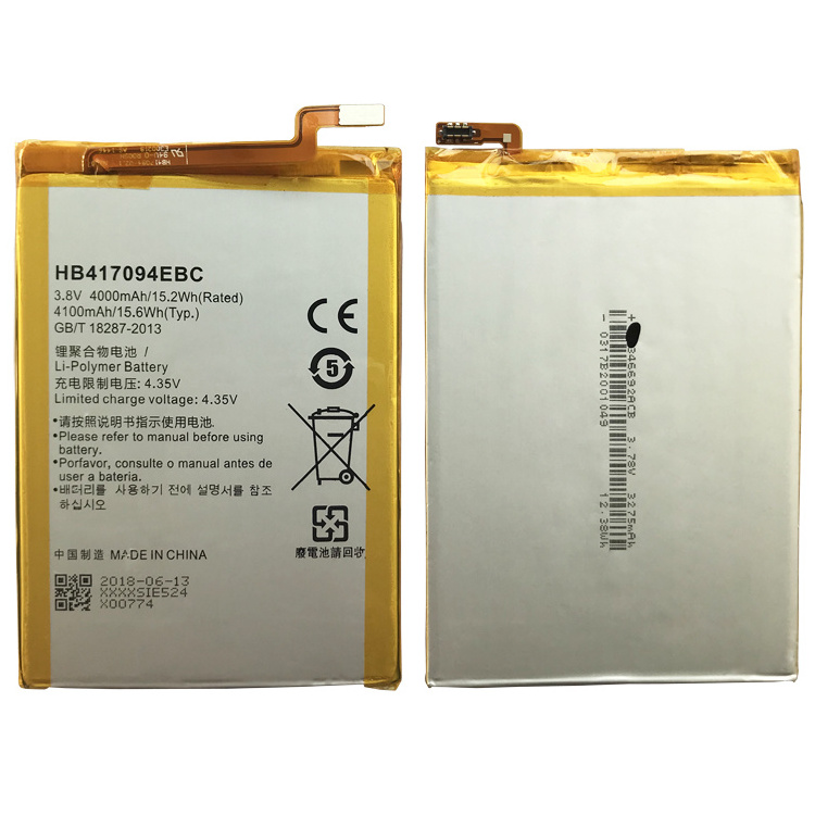 Battery HB417094ECW for HUAWEI MATE 7 cell phone battery MATE7 mobile phone battery 4000MAH