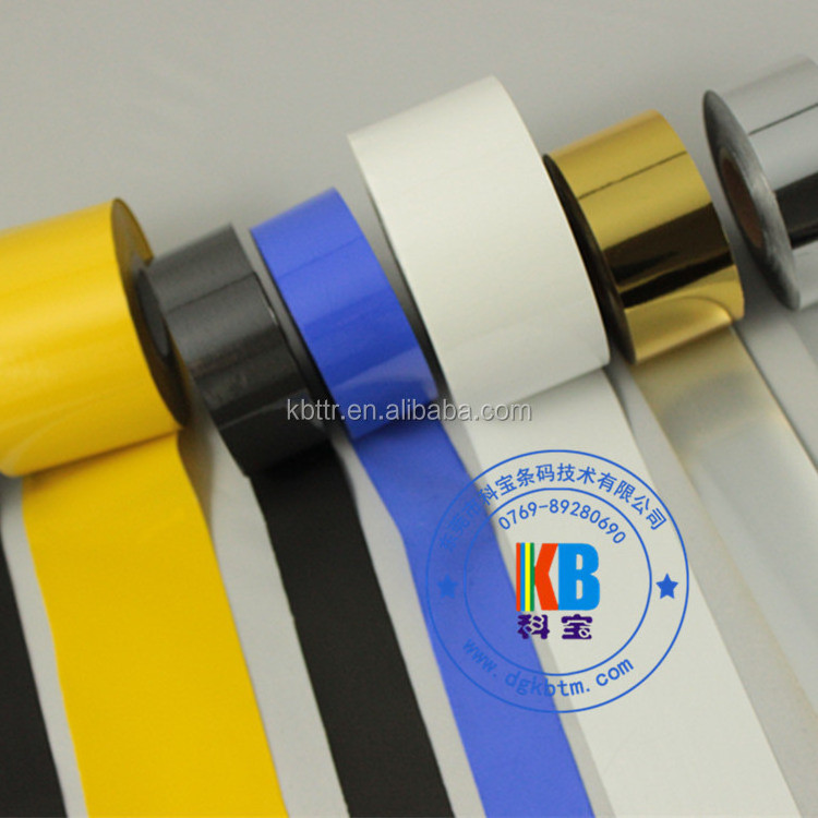 Hot Stamping Foil for abs and soft packaging film batch and date stamp foil