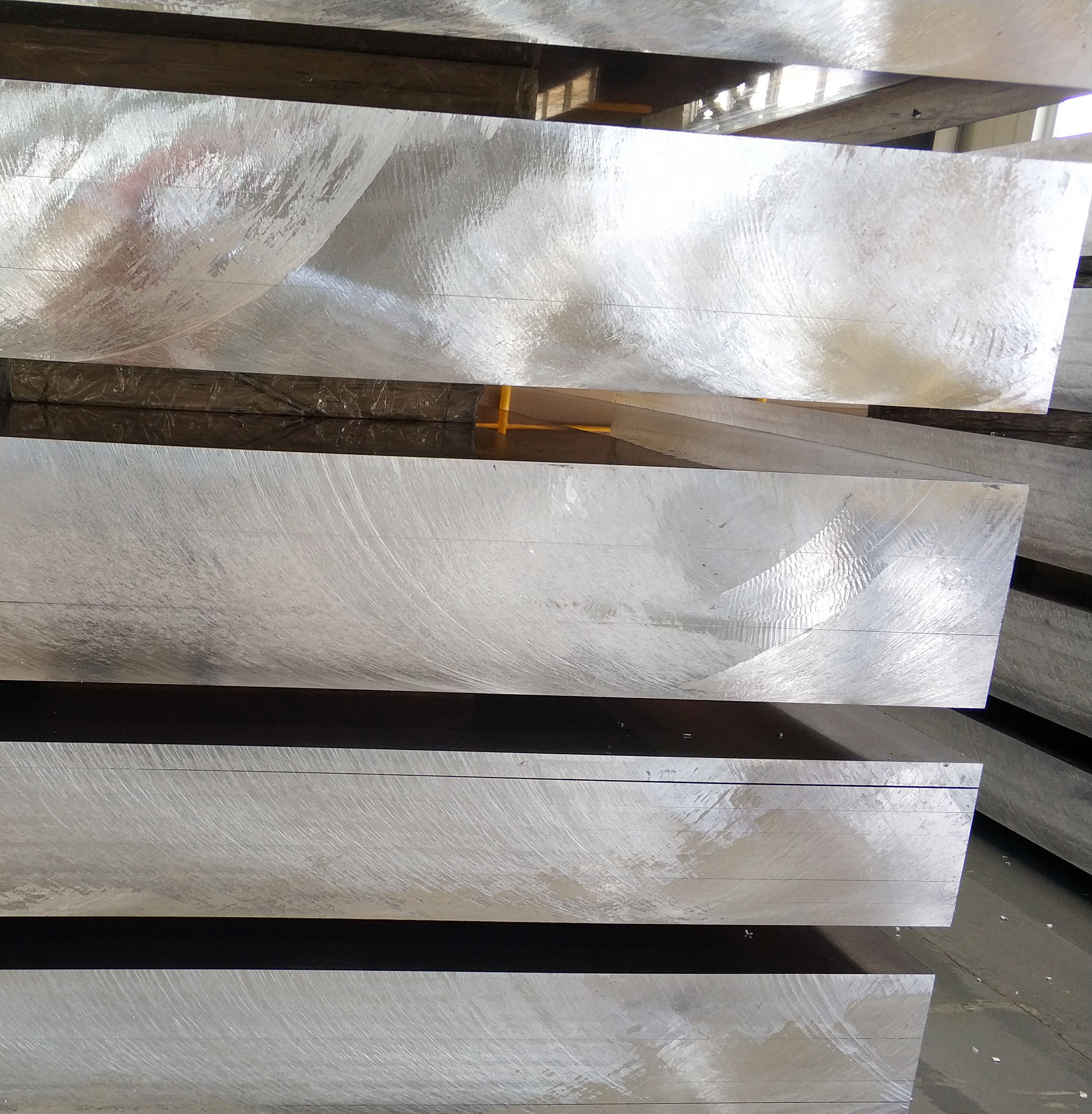 Polished sheet aircraft grade aluminum 7075 t6 price per kg