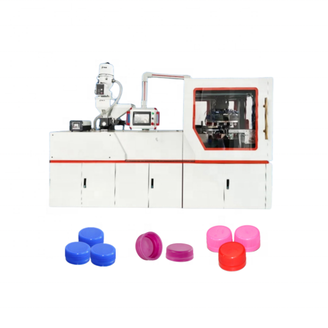 Dongguan factory high quality automatic rotary 12 18 24 36 cavity plastic lid compression molding bottle cap making machine