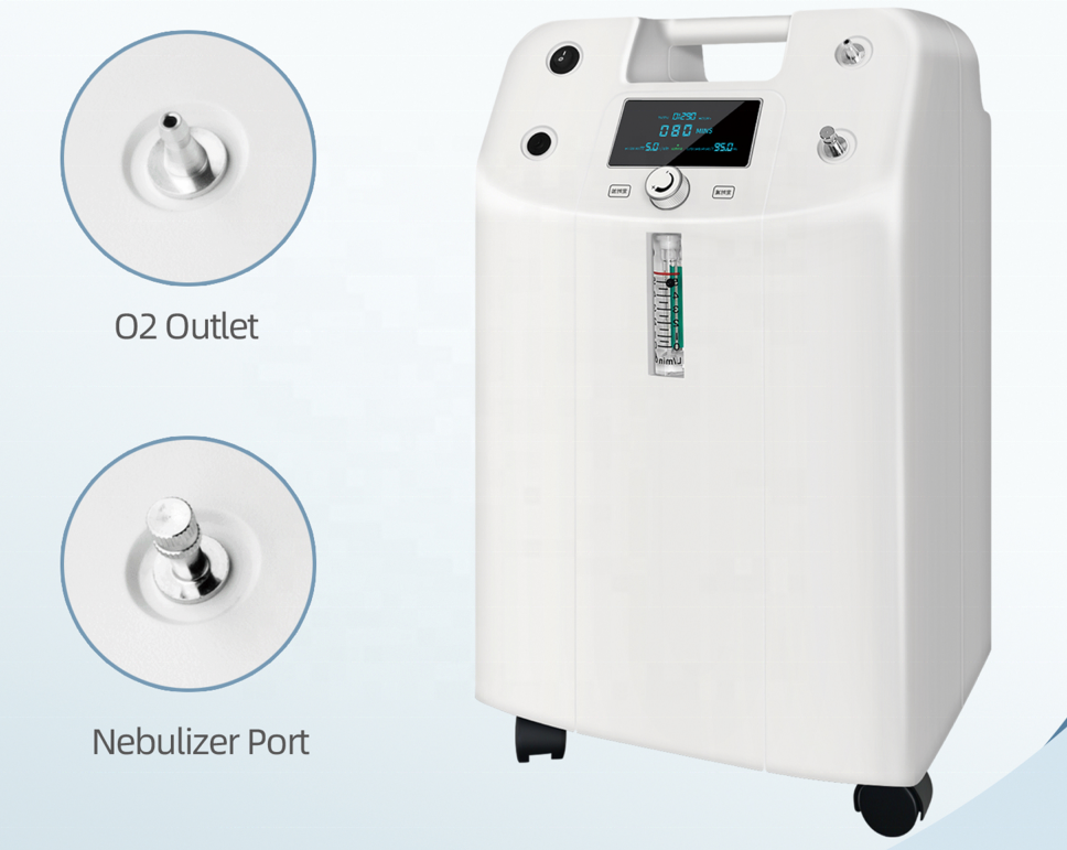 3L 5L 7L 10Lmp 15 Liter Portable Home Oxygen Concentrator Price 10L Oxygen Concentrator Medical Machine for Sale