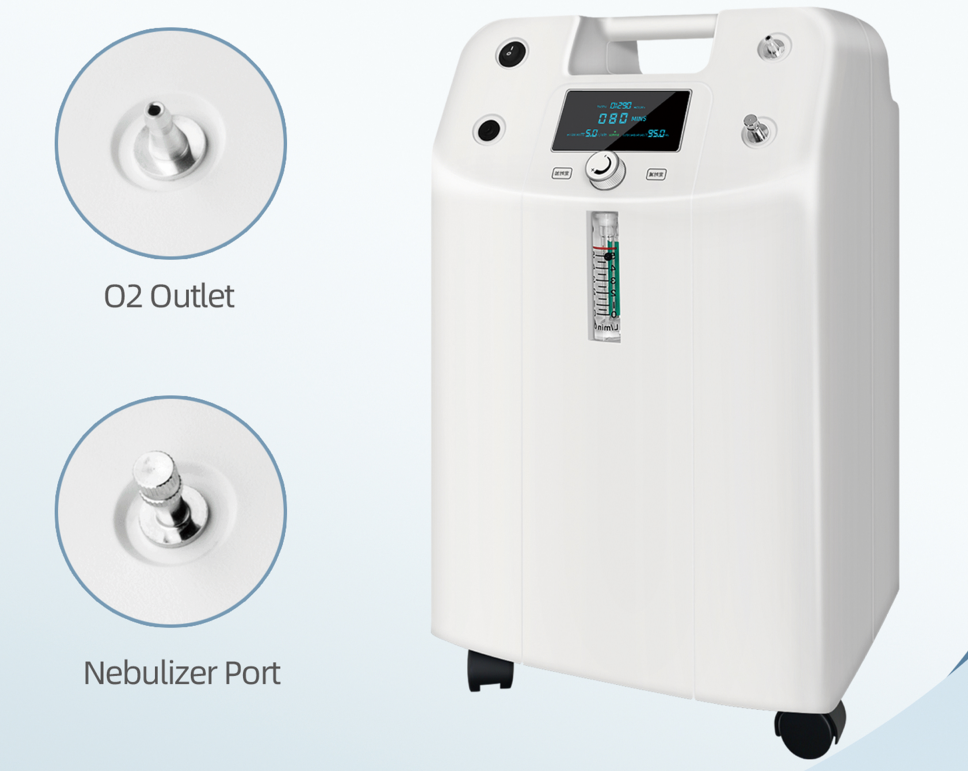 3L 5L 7L 10Lmp 15 Liter Portable Home Oxygen Concentrator Price 10L Oxygen Concentrator Medical Machine for Sale