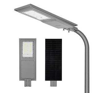 KCD All In One Outdoor LED IP65 Lighting 30w 60w 90w 120w 150w LED Remote Control Solar Street Light High Lumens