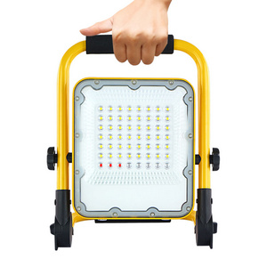 KCD 6 Inch 12/24v 27w 30w 40w 48w 60w Multifunctional Cordless Magnetic Rechargeable COB 360 Degree LED Working Light