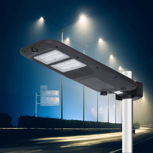 KCD Original Commercial 60w 100w 1500w 3000w Standalone Outdoor All In One Solar Cell LED Street Light With Battery Backup