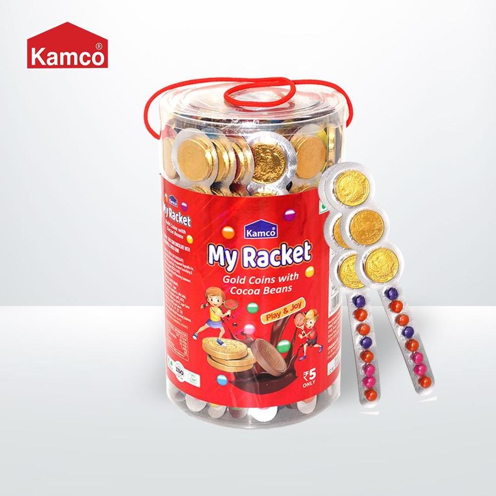 My Racket Gold Coins with Cocoa Beans | Chocolate Beans | Chocolate | Wholesale