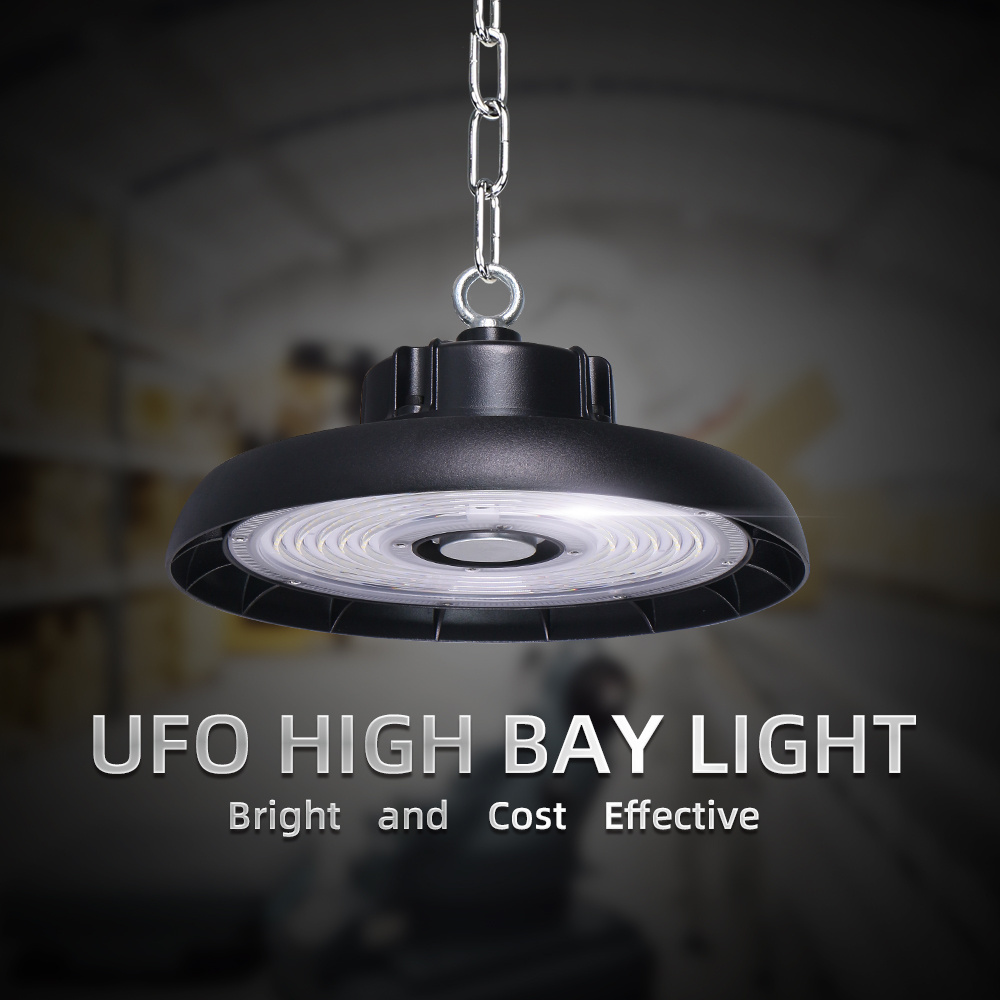 KCD Newest Explosion Proof Low Led Highbay Lamp Industrial 100W 150W 200W 240W UFO Linear Waterproof IP65 High Bay Light