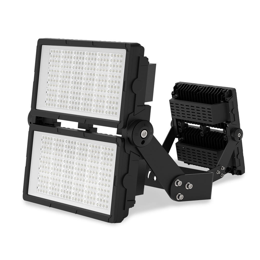 KCD good quality flood light cob led outdoor floodlight driveway led stadium adjustable 8000k led flood light 1500w