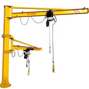 Workstation Jib Balance Crane Swing Arm Workstation Double Jib Level Luffing Cranes Indoor Jib Crane with Hoist for Sale