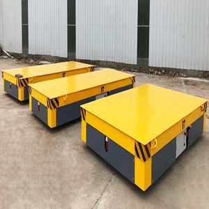 1-300 Ton Electric Transfer Cart Motorized Transfer Carts Remote Control Warehouse Transfer Cart