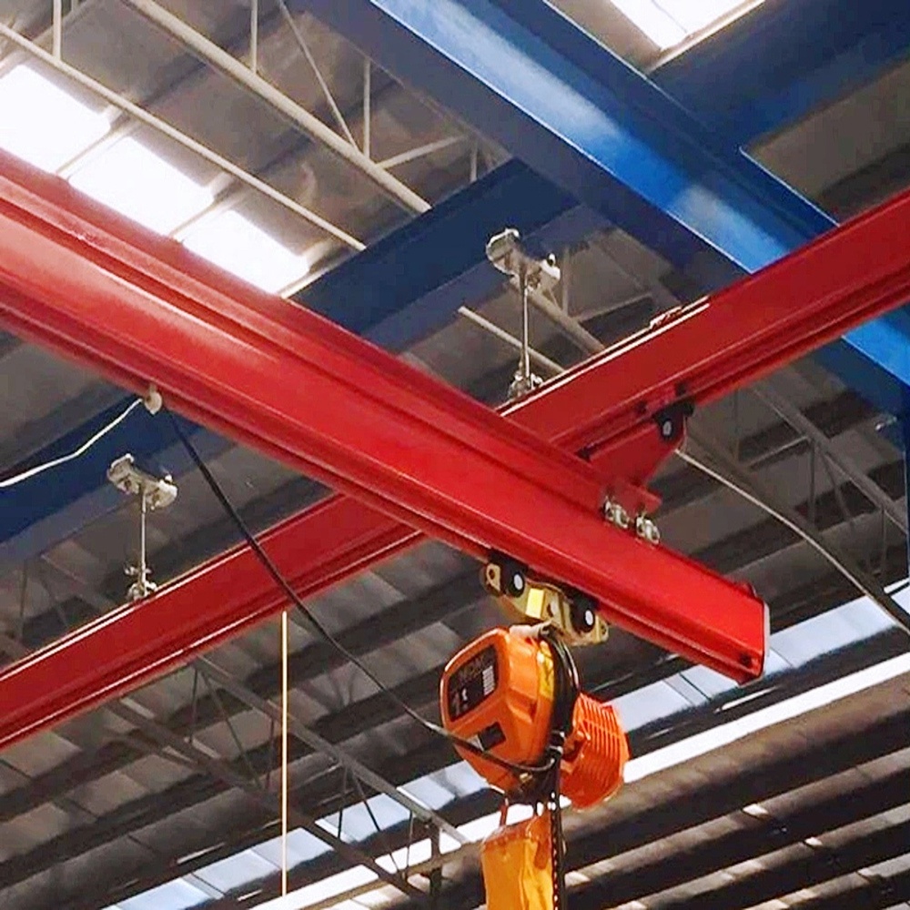 Overhead Traveling Crane Single Girder Bridge Crane Maximum Load 3000 Kgs Overhead Crane Design