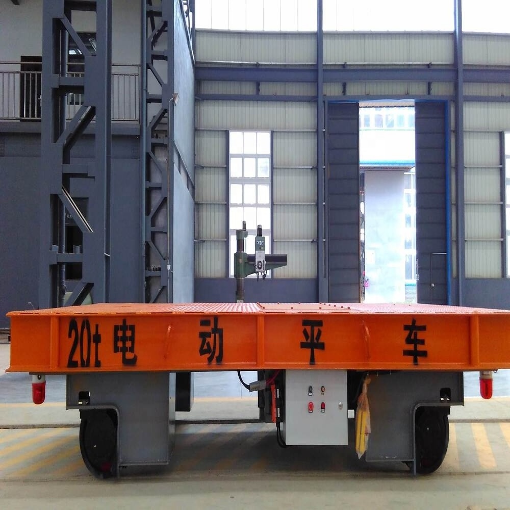 Steerable Heavy Duty Mover Trolley Transfer Carts for heavy Steel Maker Manufacturing Using