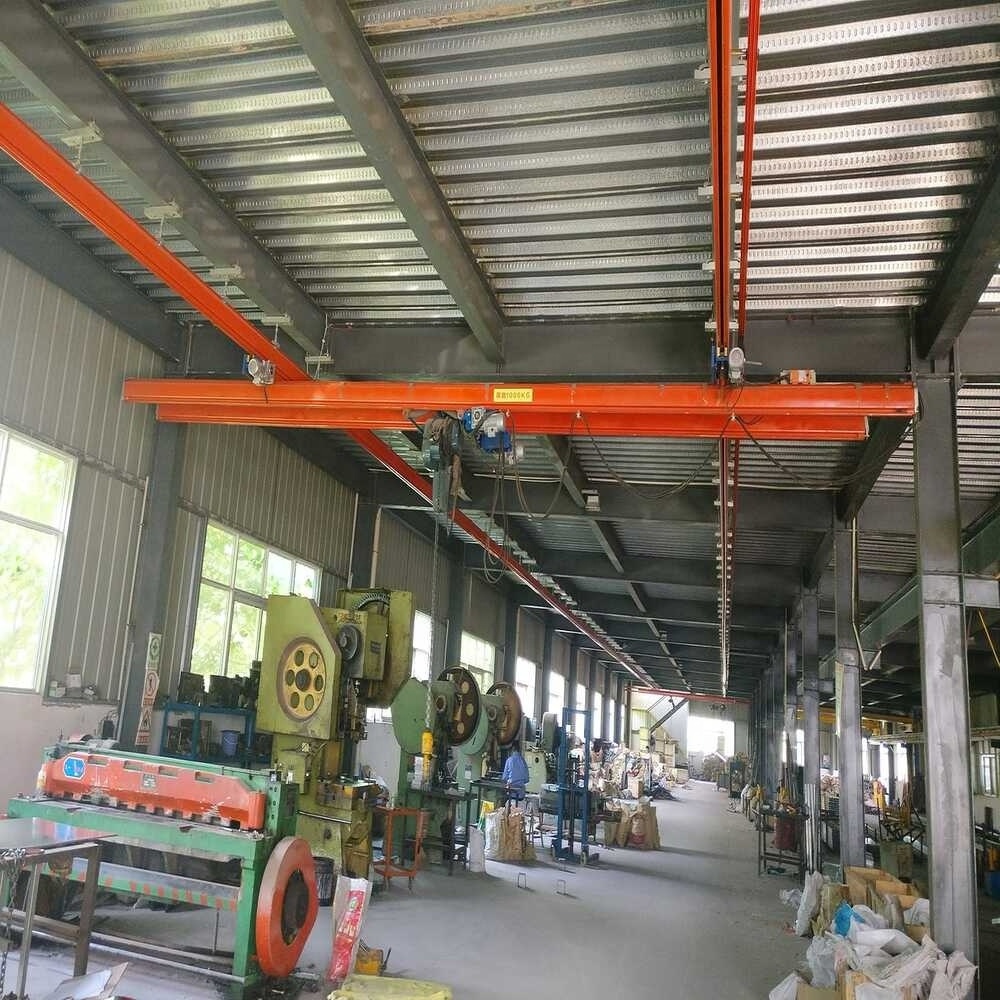 Optimizing Factory Layout with Under Hung Rail Track for Limited Ceiling Roof Spaces