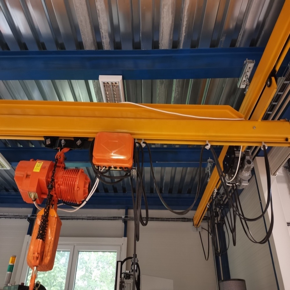 Overhead Traveling Crane Single Girder Bridge Crane Maximum Load 3000 Kgs Overhead Crane Design