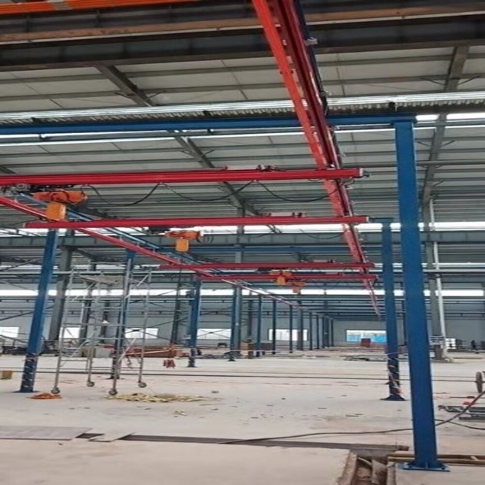 Monorail 5 Ton Bridge Crane Ton Workstation Cranes Rail The Modular Light Crane Price Warehouse Indoor Provided 1 Set 2000 KG