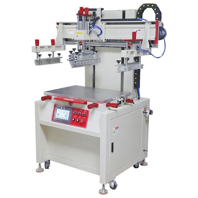 Flat screen printers silkscreen printing machine for plastic case silicone wristband printing