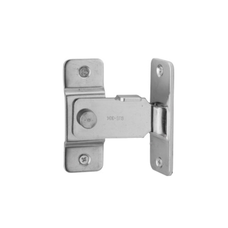 Stainless Steel 90 Degree Right Angle Hook Lock Door Hook Locks For Door Sliding Lock Bolt Hardware Household Accessories