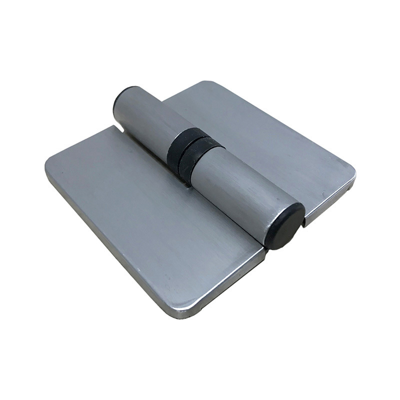 Satin anodised aluminium cubicle door hinges I