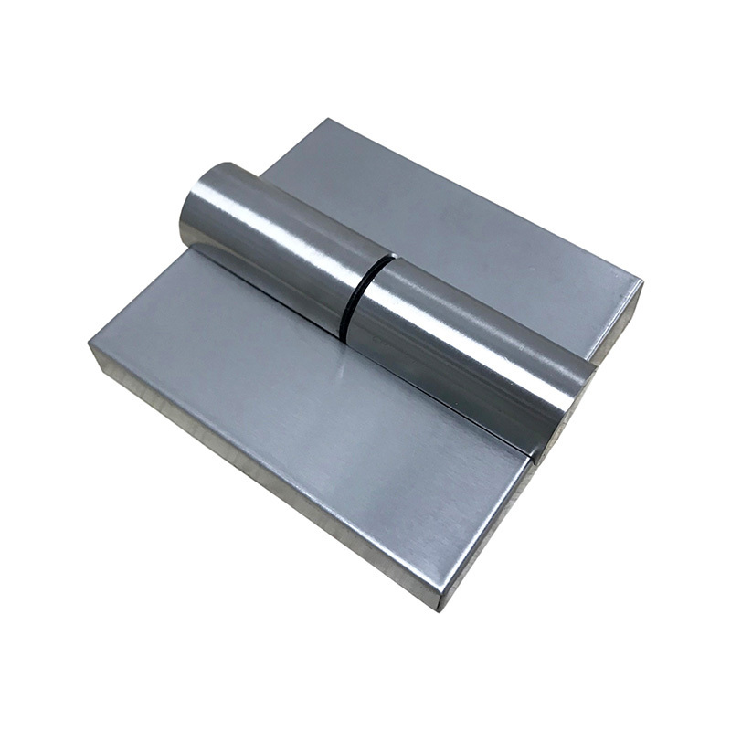 Satin anodised aluminium cubicle door hinges I