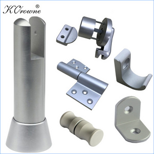 Cheap Public Compact Laminate Toilet Cubilce Partition Shower Room Aluminum Alloy Hardware Accessory Fittings