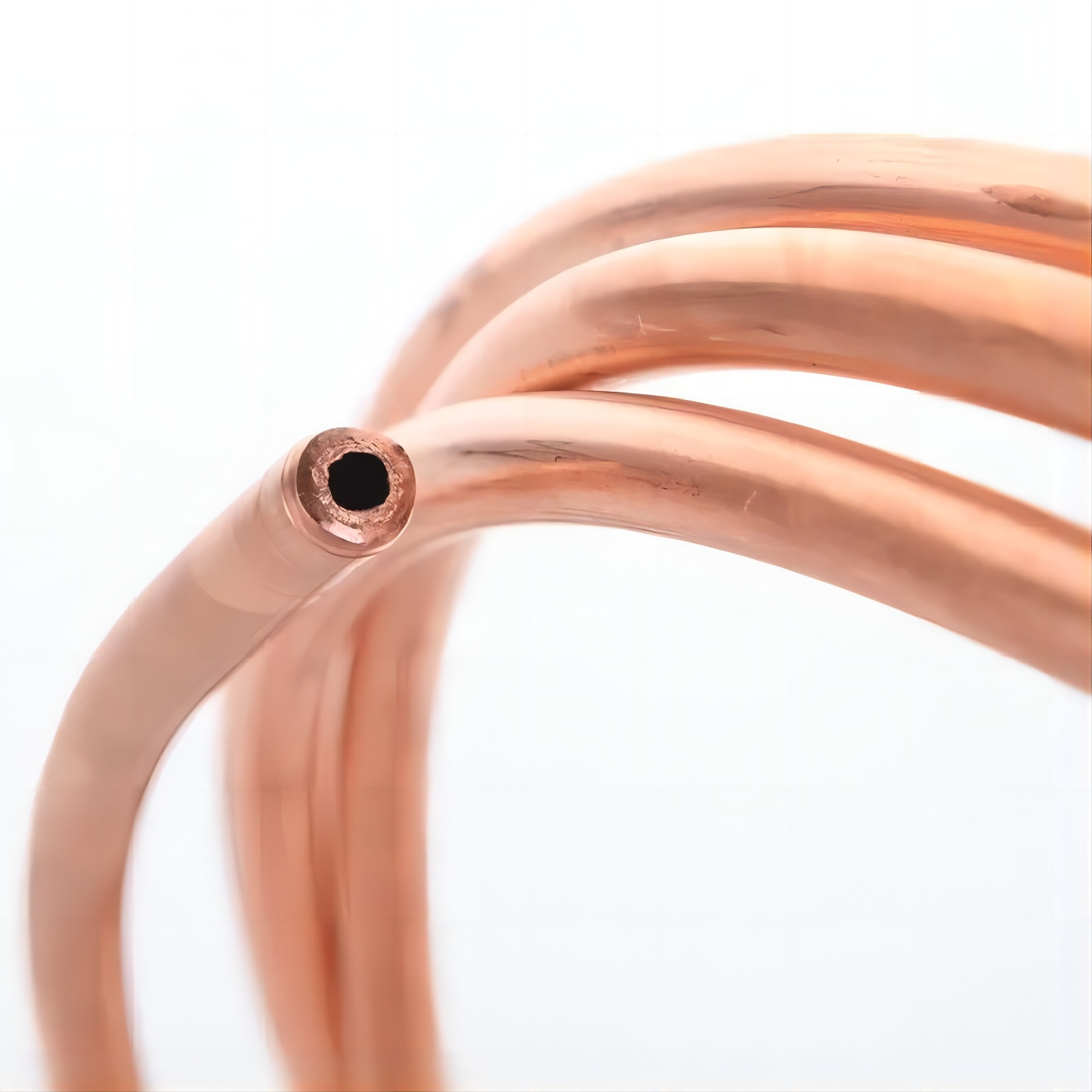 Copper Coil Pipes 1/4'' 3/8'' 1/2'' 3/4'' Copper Coil Tubes Air Conditioning Refrigeration copper pipe bender