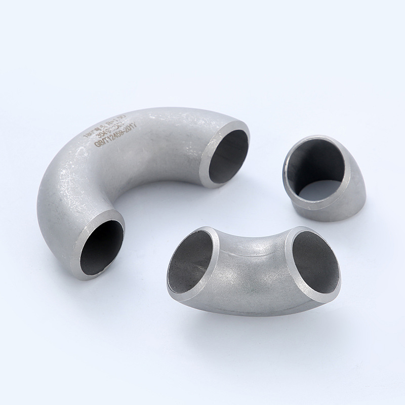 Pipe fittings 90 degree seamless carbon steel elbow butt stainless steel welded elbow Long elbow quality is good