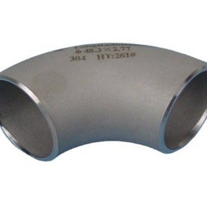 Pipe fittings 90 degree seamless carbon steel elbow butt stainless steel welded elbow Long elbow quality is good