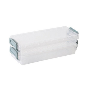 Factory Creative Transparent Double-layer Pencil Case Stationery Storage Box Pp Pencil Cases