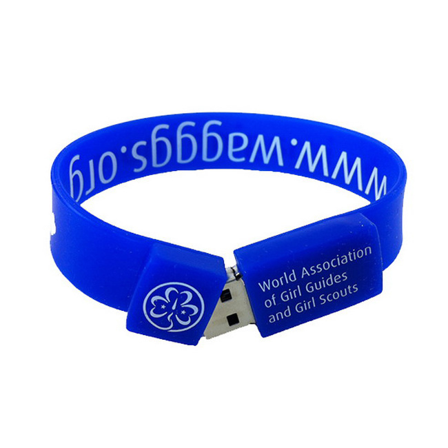 High Speed 8GB 16GB USB Silicone Wristband/Bracelet/Silicone band USB flash drive for promotion gifts