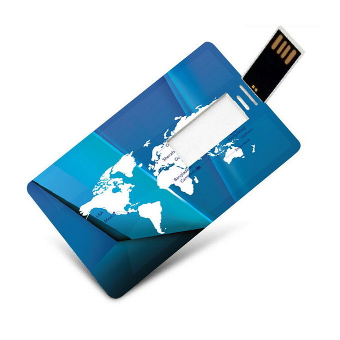 Custom 1GB 2GB 4GB blank business card usb flash drive, card usb flash memory, usb credit card flashdrive