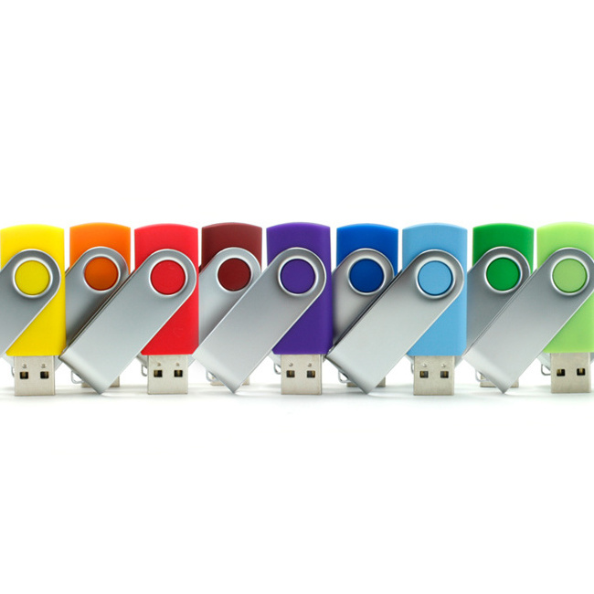 Wholesale Usb Memory Sticks Usb Swivel Logo Pendrive Usb Flash Drive 32GB Custom Logo