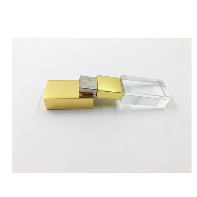 Gold/ Rose gold Crystal USB 4GB 8GB 16GB 32GB Wedding USB 64GB 3.0 Flash Drive with 3D Engraved Logo